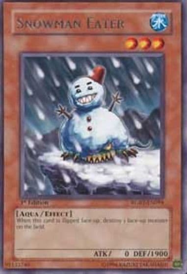 Snowman Eater Raging Battle Yu-Gi-Oh! card