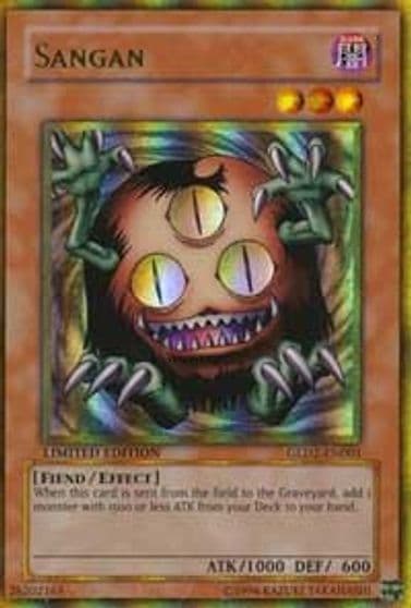 Sangan Gold Series 2009 Yu-Gi-Oh! card