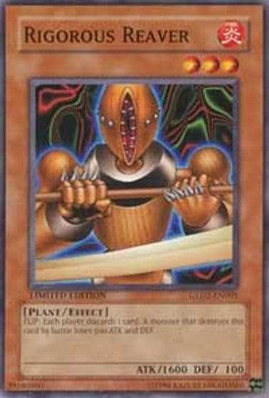 Rigorous Reaver Gold Series 2009 Yu-Gi-Oh! card