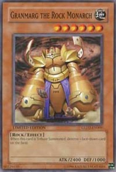 Granmarg the Rock Monarch Gold Series 2009 Yu-Gi-Oh! card