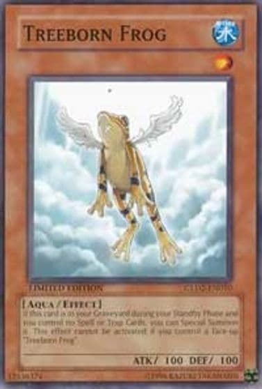 Treeborn Frog Gold Series 2009 Yu-Gi-Oh! card