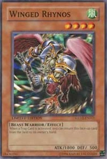 Winged Rhynos Gold Series 2009 Yu-Gi-Oh! card