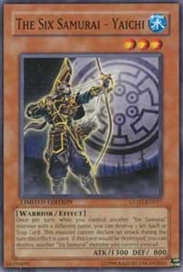 The Six Samurai Yaichi Gold Series 2009 Yu-Gi-Oh! card