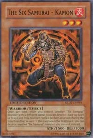 The Six Samurai Kamon Gold Series 2009 Yu-Gi-Oh! card