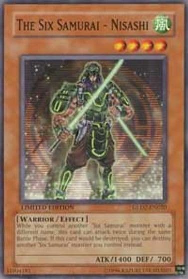 The Six Samurai Nisashi Gold Series 2009 Yu-Gi-Oh! card