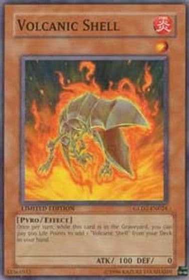 Volcanic Shell Gold Series 2009 Yu-Gi-Oh! card