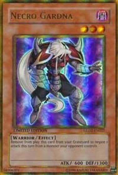 Necro Gardna Gold Series 2009 Yu-Gi-Oh! card