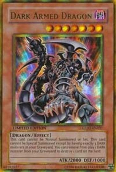 Dark Armed Dragon Gold Series 2009 Yu-Gi-Oh! card
