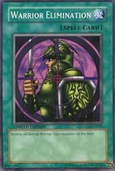 Warrior Elimination Gold Series 2009 Yu-Gi-Oh! card