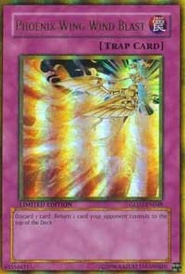 Phoenix Wing Wind Blast Gold Series 2009 Yu-Gi-Oh! card