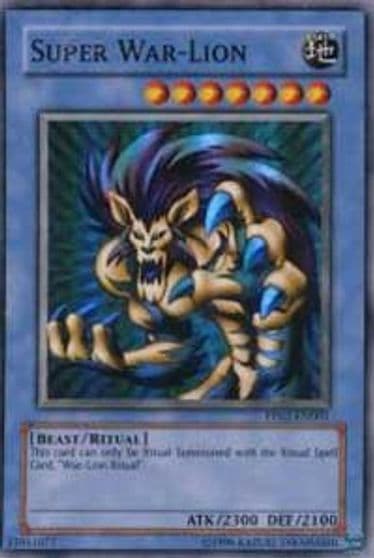 Super War Lion Premium Pack 2 Yu-Gi-Oh! card