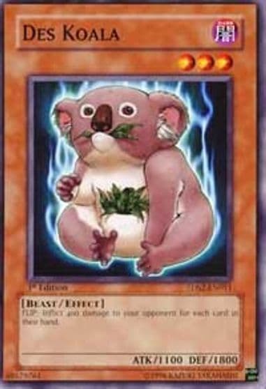 Des Koala 5D's Starter Deck 2009 Yu-Gi-Oh! card