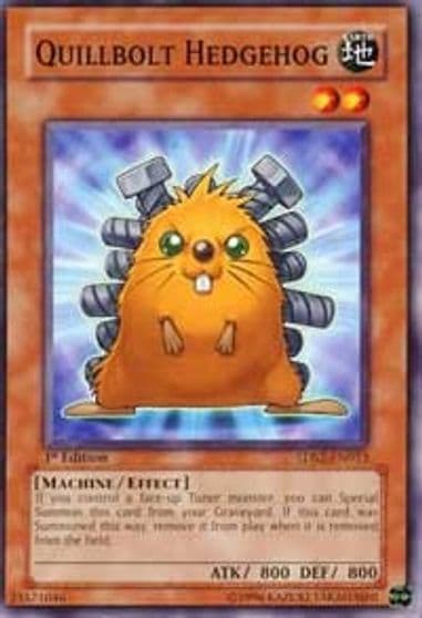 Quillbolt Hedgehog 5D's Starter Deck 2009 Yu-Gi-Oh! card
