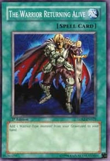 The Warrior Returning Alive 5D's Starter Deck 2009 Yu-Gi-Oh! card