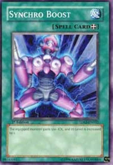 Synchro Boost 5D's Starter Deck 2009 Yu-Gi-Oh! card