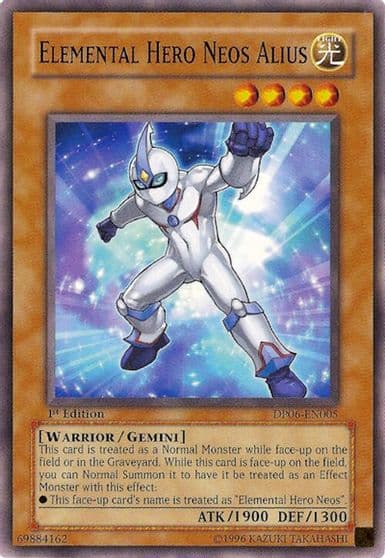 Elemental Hero Neos Alius Duelist Pack 6: Jaden Yuki 3 Yu-Gi-Oh! card