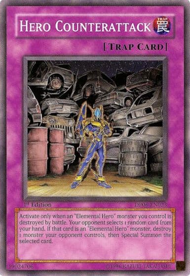 Hero Counterattack Duelist Pack 6: Jaden Yuki 3 Yu-Gi-Oh! card