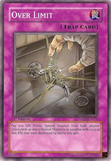 Over Limit Duelist Pack 6: Jaden Yuki 3 Yu-Gi-Oh! card