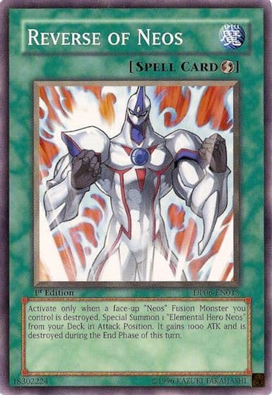 Reverse of Neos Duelist Pack 6: Jaden Yuki 3 Yu-Gi-Oh! card