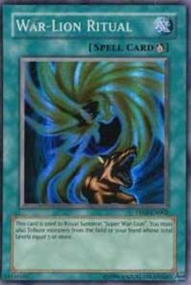 War Lion Ritual Premium Pack 2 Yu-Gi-Oh! card