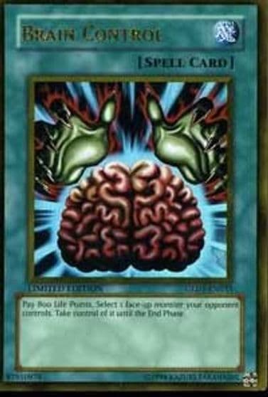 Brain Control Gold Series 2008 Yu-Gi-Oh! card