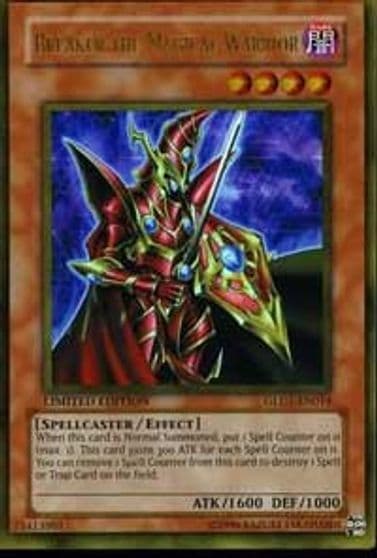 Breaker the Magical Warrior Gold Series 2008 Yu-Gi-Oh! card