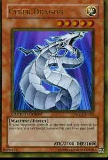 Cyber Dragon Gold Series 2008 Yu-Gi-Oh! card