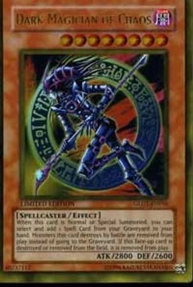 Dark Magician of Chaos Gold Series 2008 Yu-Gi-Oh! card