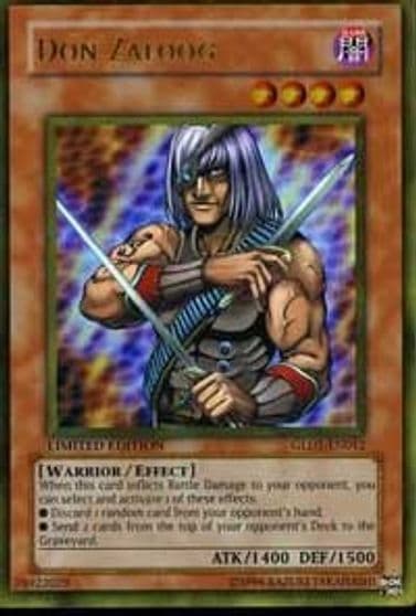 Don Zaloog Gold Series 2008 Yu-Gi-Oh! card