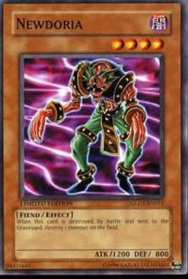 Newdoria Gold Series 2008 Yu-Gi-Oh! card