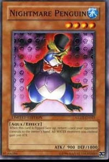 Nightmare Penguin Gold Series 2008 Yu-Gi-Oh! card