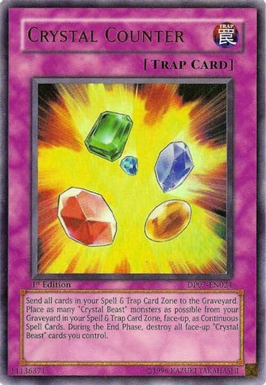 Crystal Counter Duelist Pack 7: Jesse Anderson Yu-Gi-Oh! card
