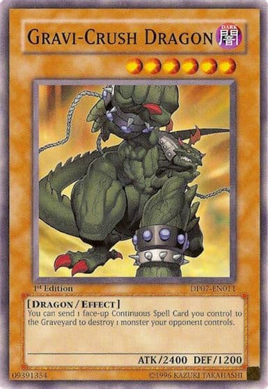 Gravi Crush Dragon Duelist Pack 7: Jesse Anderson Yu-Gi-Oh! card