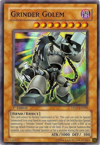 Grinder Golem Duelist Pack 7: Jesse Anderson Yu-Gi-Oh! card
