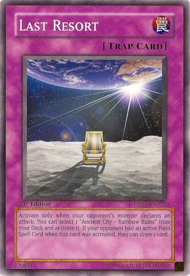 Last Resort Duelist Pack 7: Jesse Anderson Yu-Gi-Oh! card