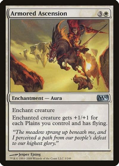 Armored Ascension Magic 2010 (M10) Magic card