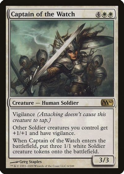 Captain of the Watch Magic 2010 (M10) Magic card
