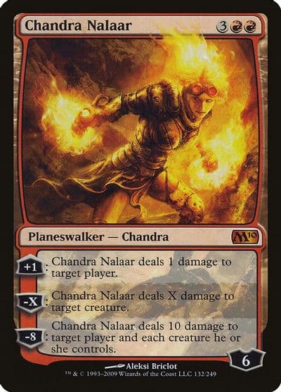 Chandra Nalaar Magic 2010 (M10) Magic card
