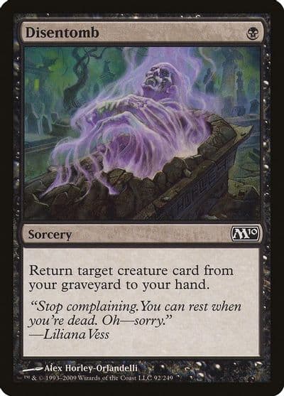 Disentomb Magic 2010 (M10) Magic card