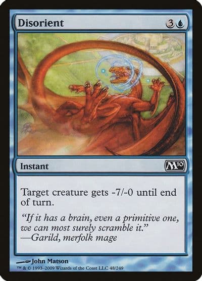 Disorient Magic 2010 (M10) Magic card