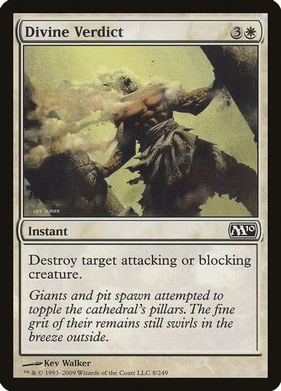 Divine Verdict Magic 2010 (M10) Magic card