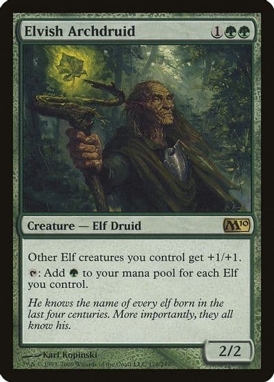 Elvish Archdruid Magic 2010 (M10) Magic card