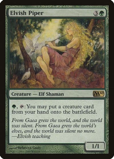 Elvish Piper Magic 2010 (M10) Magic card