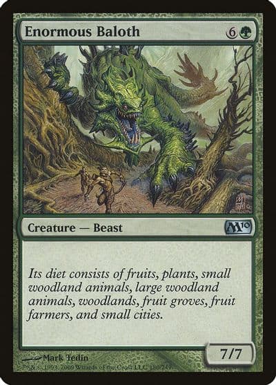 Enormous Baloth Magic 2010 (M10) Magic card