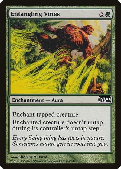 Entangling Vines Magic 2010 (M10) Magic card