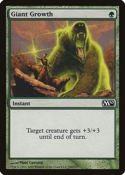 Giant Growth Magic 2010 (M10) Magic card