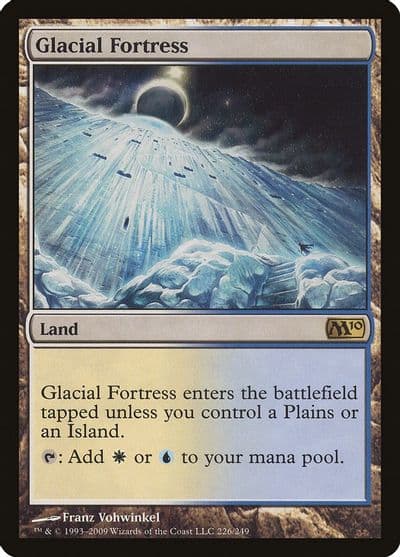 Glacial Fortress Magic 2010 (M10) Magic card