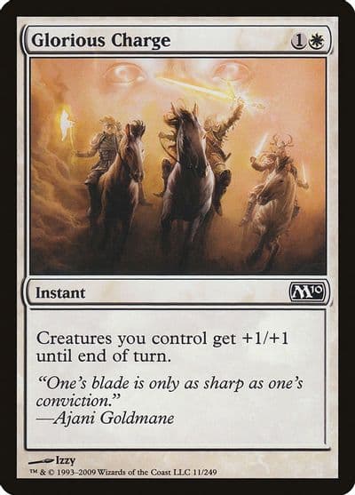 Glorious Charge Magic 2010 (M10) Magic card