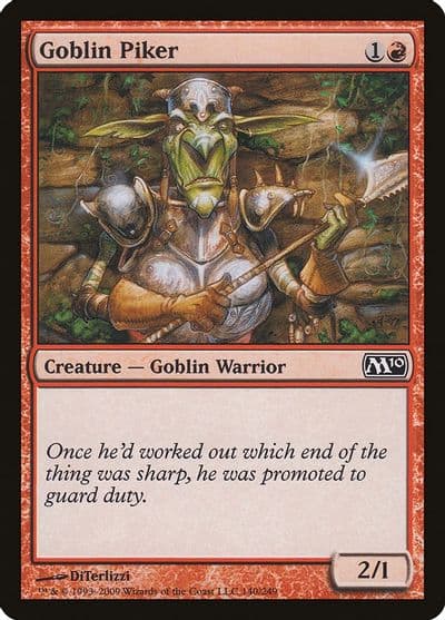 Goblin Piker Magic 2010 (M10) Magic card