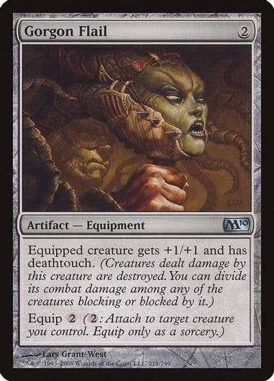 Gorgon Flail Magic 2010 (M10) Magic card
